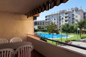 AT070 Piscina, 4 habitaciones, a 180m de la playa